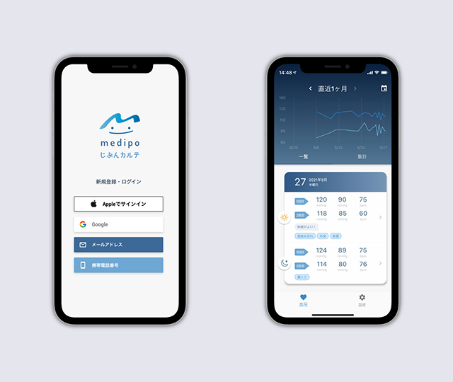 medipo じぶんカルテ App